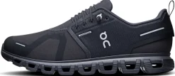 Walking Shoes-On Mens Cloud 6 Waterproof Shoes - Black-Black