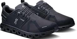 Walking Shoes-On Mens Cloud 6 Waterproof Shoes - Black-Black