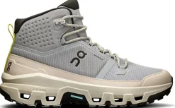Hiking Shoes & Boots|Walking Shoes-On Womens Cloudrock Mid Waterproof Shoes - Alloy-Ice