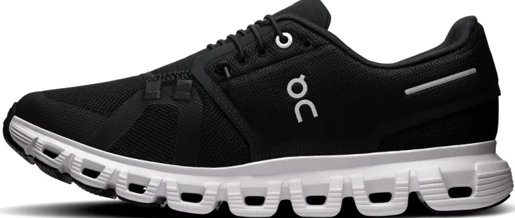 Hiking Shoes & Boots|Walking Shoes-On Womens Cloud 6 Shoes - Black-White