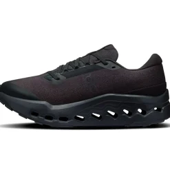 Running Shoes-On Womens Cloudsurfer Trail 2 WP Running Shoes - Black-Black