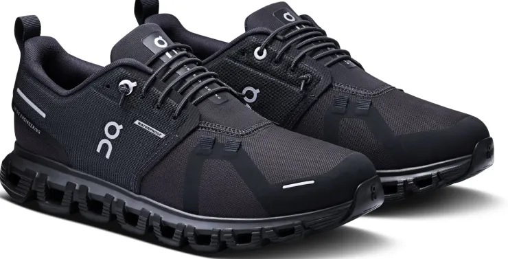 Hiking Shoes & Boots|Walking Shoes-On Womens Cloud 6 Waterproof Shoes - Black-Black