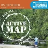 Maps And Books-Ordnance Survey OS Explorer - Active Map OL9 - Exmoor