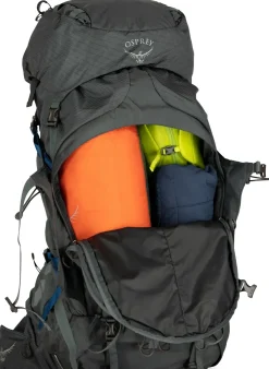 Backpacking Packs-Osprey Aether Plus 70 Rucksack - Eclipse Grey