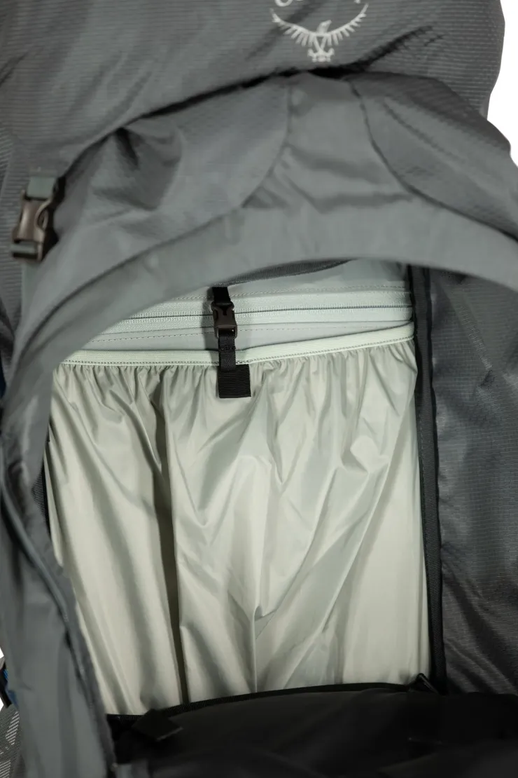Backpacking Packs-Osprey Aether Plus 70 Rucksack - Eclipse Grey