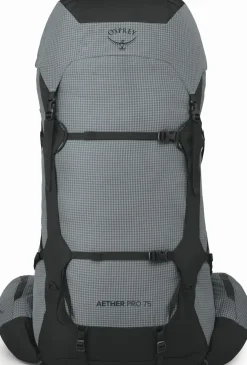 Backpacking Packs-Osprey Aether Pro 75 Rucksack - Silver Lining