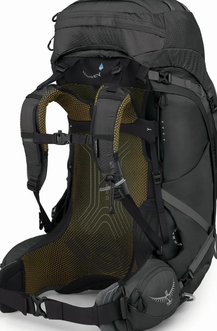 Backpacking Packs-Osprey Atmos AG 65 Rucksack - Black