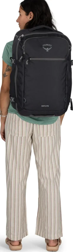 Luggage & Carry-On-Osprey Daylite Carry-On Travel Pack 44 - Black