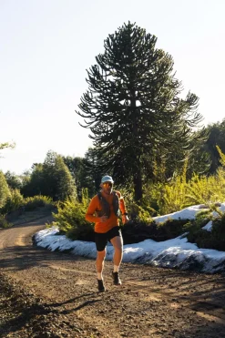Fast & Light Rucksacks And Vests-Osprey Duro 6 with Flasks - Phantom Grey-Toffee Orange
