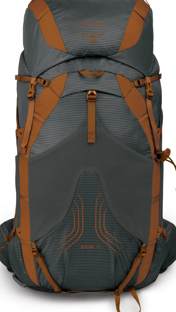 Fast & Light Rucksacks And Vests-Osprey Exos 48 Rucksack - Dark Charcoal