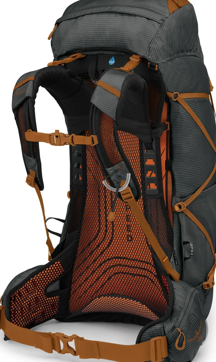 Fast & Light Rucksacks And Vests-Osprey Exos 48 Rucksack - Dark Charcoal