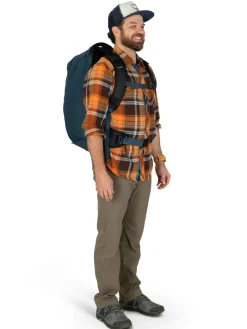 Luggage & Carry-On-Osprey Farpoint 40 Travel Pack - Muted Space Blue