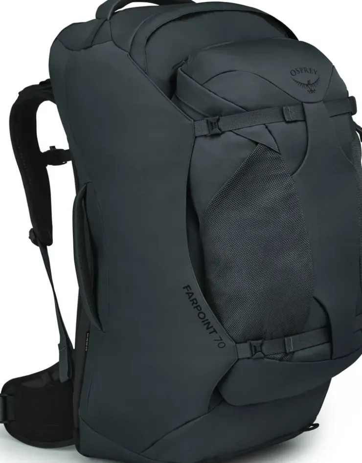 Luggage & Carry-On-Osprey Farpoint 70 Travel Pack - Tunnel Vision Grey