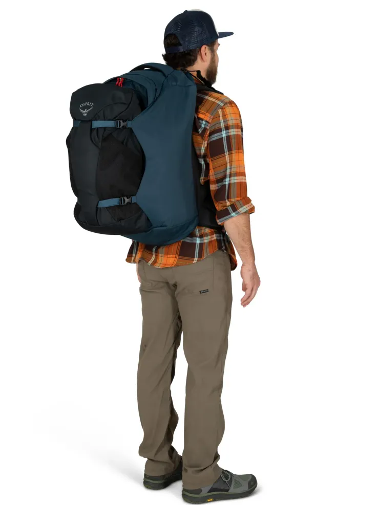 Luggage & Carry-On-Osprey Farpoint 40 Travel Pack - Tunnel Vision Grey