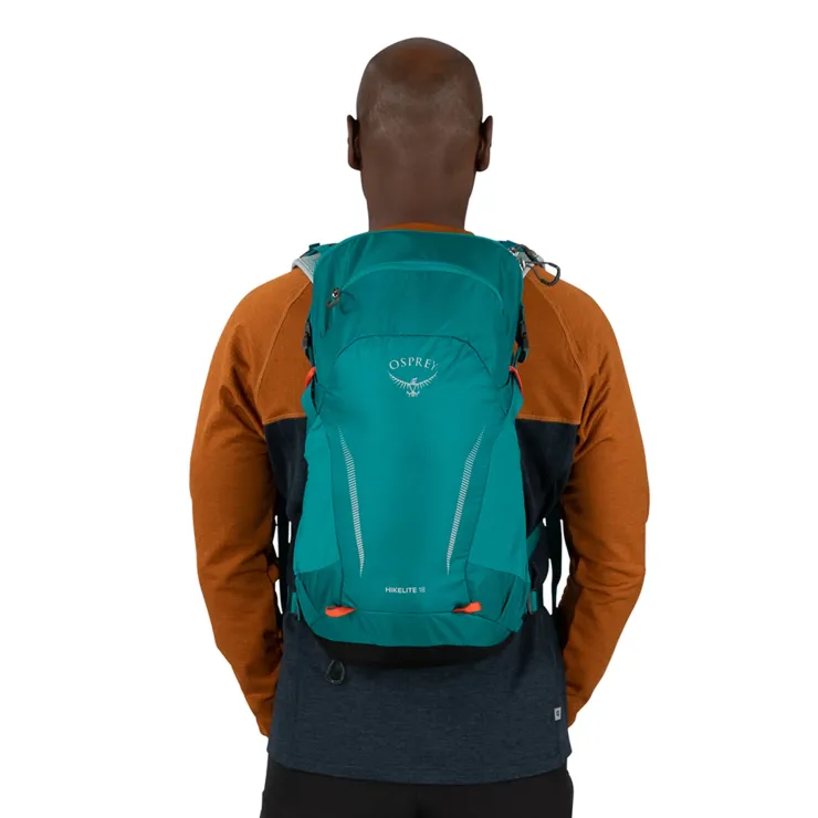 Day Packs-Osprey Hikelite 18 Rucksack - Black