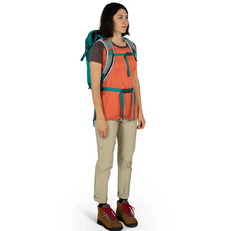 Day Packs-Osprey Hikelite 18 Rucksack - Black