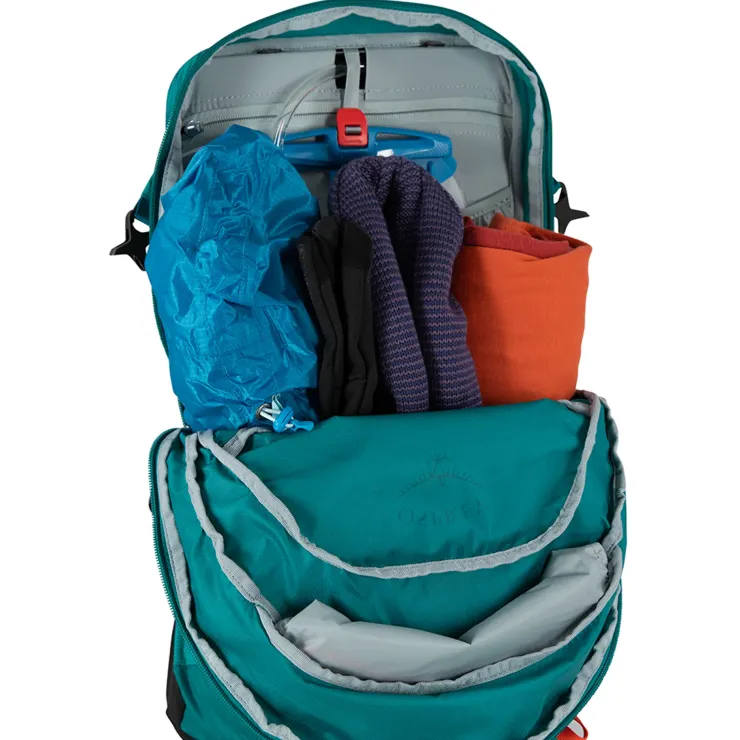 Day Packs-Osprey Hikelite 18 Rucksack - Black