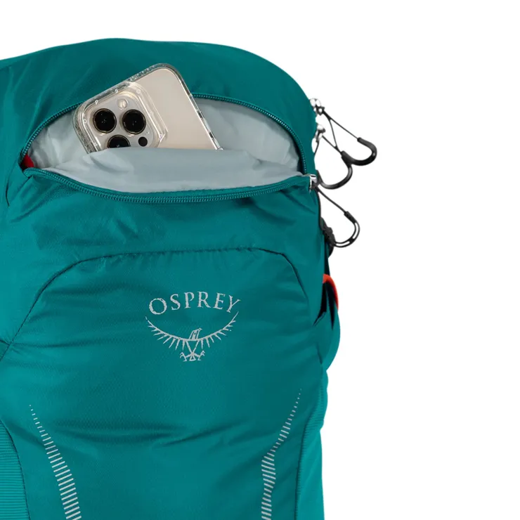 Day Packs-Osprey Hikelite 18 Rucksack - Black