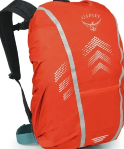 Rucksack Rain Covers-Osprey HiVis Commuter Raincover - Mars Orange - Small