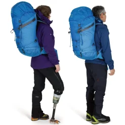 Climbing Packs And Rope Bags|Climbing Packs-Osprey Mutant 52 Climbing Pack - Blue Flame