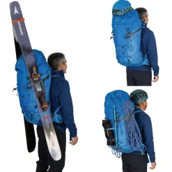 Climbing Packs And Rope Bags|Climbing Packs-Osprey Mutant 52 Climbing Pack - Blue Flame