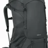 Backpacking Packs-Osprey Rook 65 Rucksack - Dark Charcoal-Silver Lining