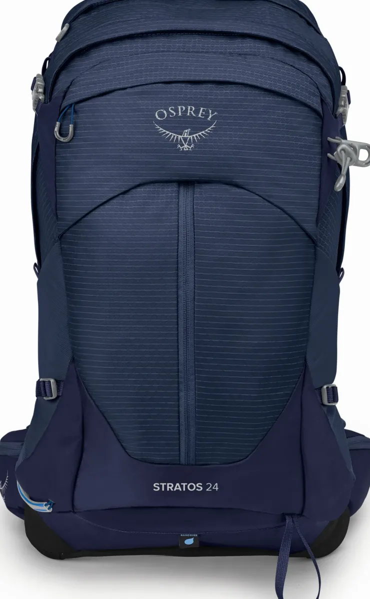 Day Packs-Osprey Stratos 24 Rucksack - Cetacean Blue