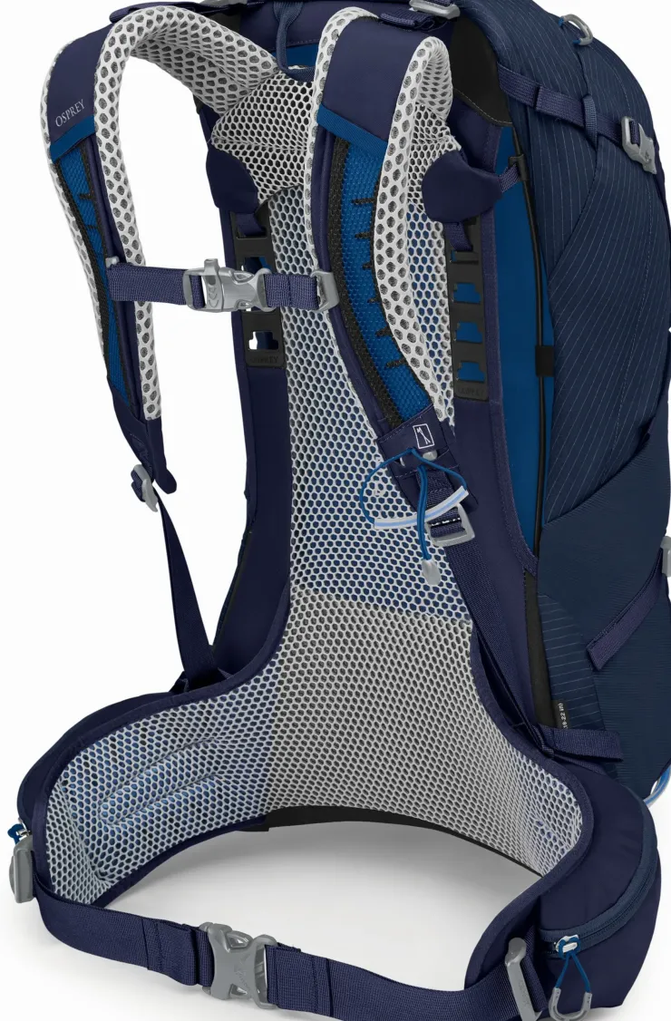Day Packs-Osprey Stratos 24 Rucksack - Cetacean Blue