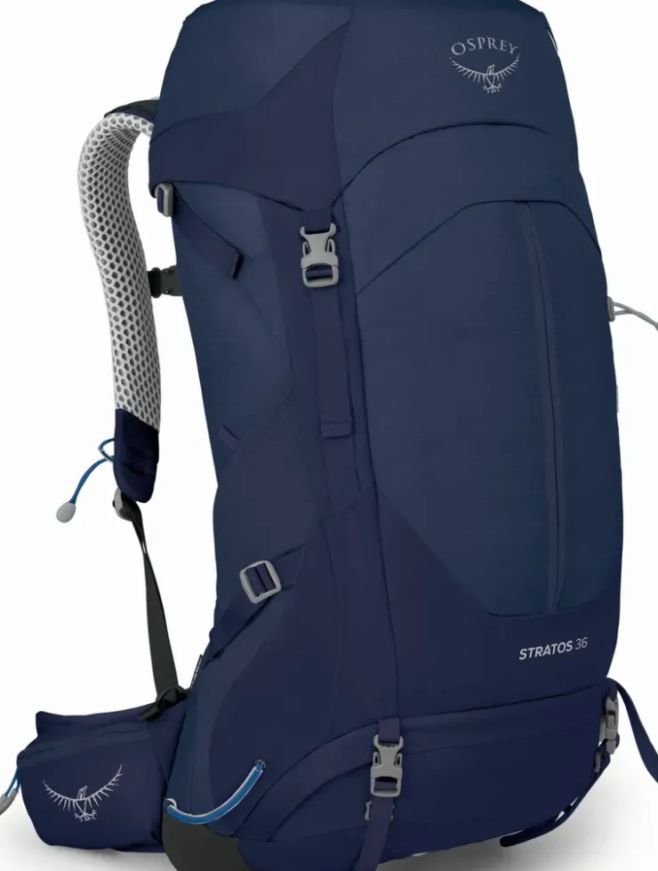 Day Packs-Osprey Stratos 36 Rucksack - Cetacean Blue