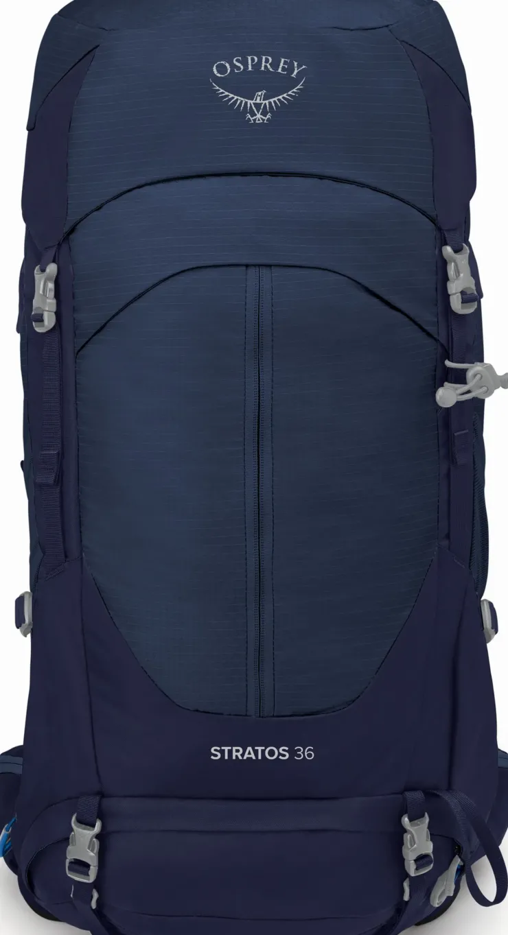 Day Packs-Osprey Stratos 36 Rucksack - Cetacean Blue