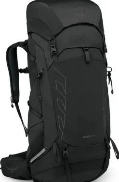 Backpacking Packs-Osprey Talon 44 Rucksack - Black Coal-Grey
