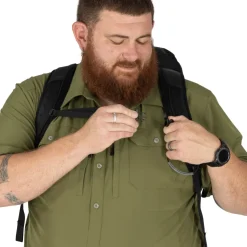 Day Packs-Osprey Talon 33 Rucksack - Extended Fit - Black Coal Grey