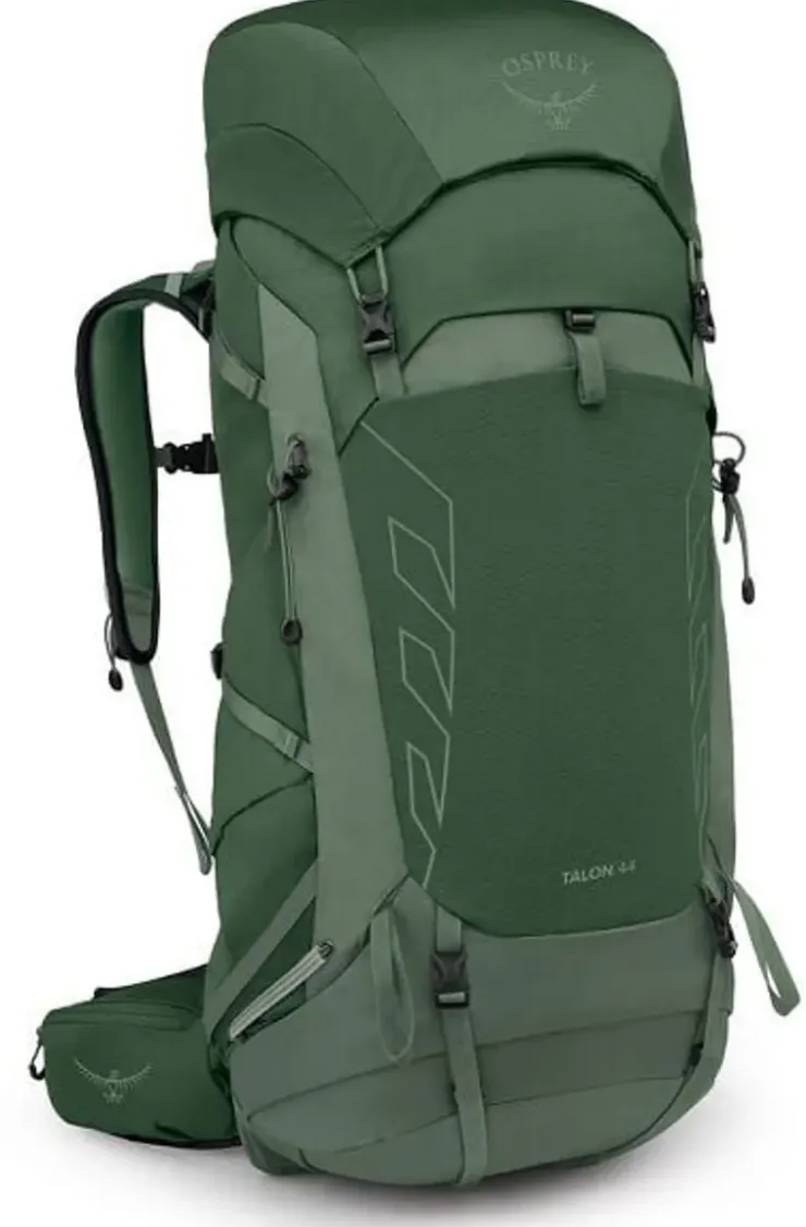 Backpacking Packs-Osprey Talon 44 Rucksack - Green Canopy-Pine Leaf