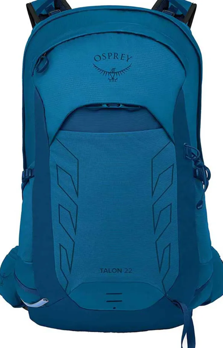 Day Packs-Osprey Talon 22 Rucksack - Scoria Blue-Night Shift