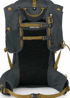 Fast & Light Rucksacks And Vests-Osprey Talon Velocity 20 Rucksack - Dark Charcoal-Tumbleweed Yellow