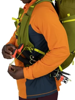 Fast & Light Rucksacks And Vests-Osprey Talon Velocity 20 Rucksack - Dark Charcoal-Tumbleweed Yellow