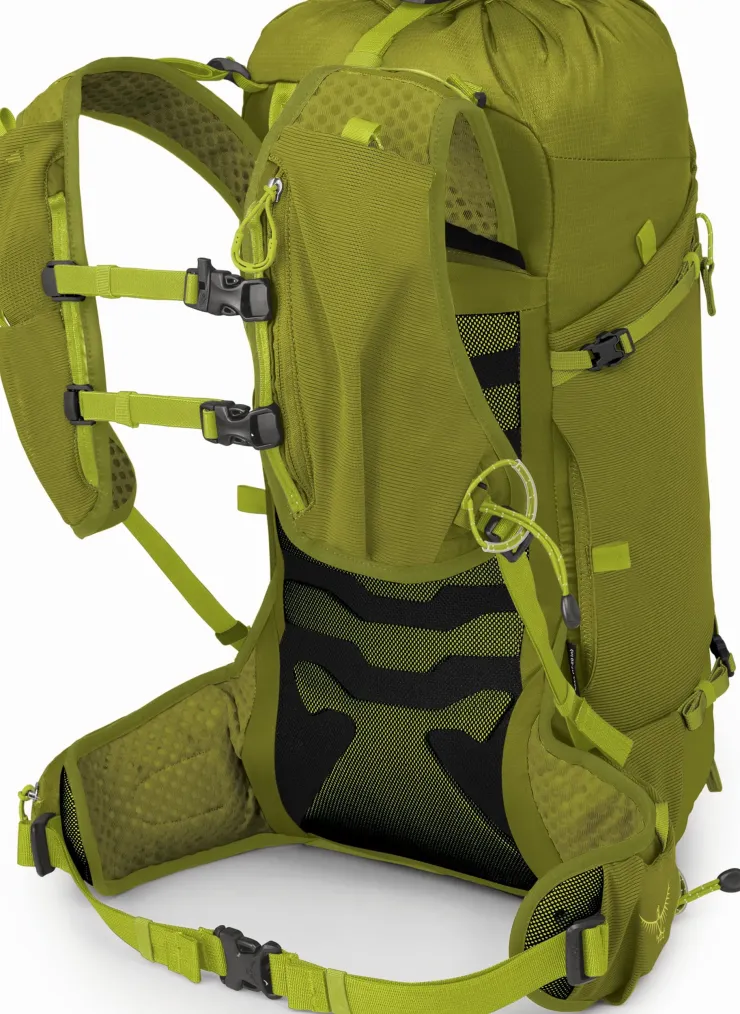 Fast & Light Rucksacks And Vests-Osprey Talon Velocity 20 Rucksack - Matcha Green-Lemongrass
