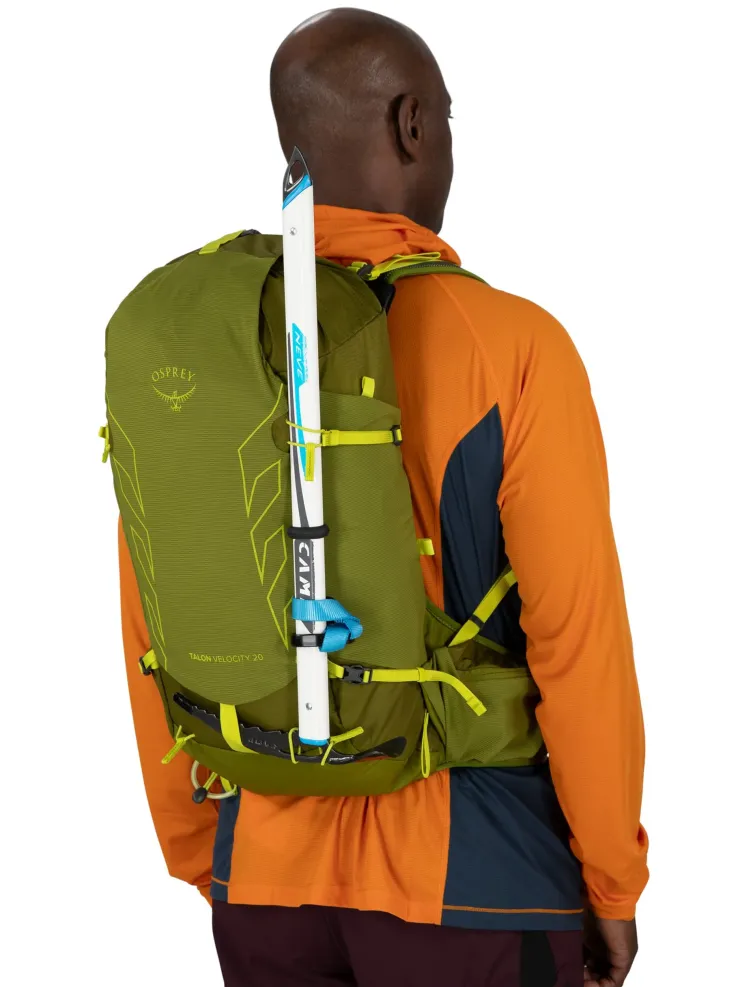Fast & Light Rucksacks And Vests-Osprey Talon Velocity 20 Rucksack - Matcha Green-Lemongrass