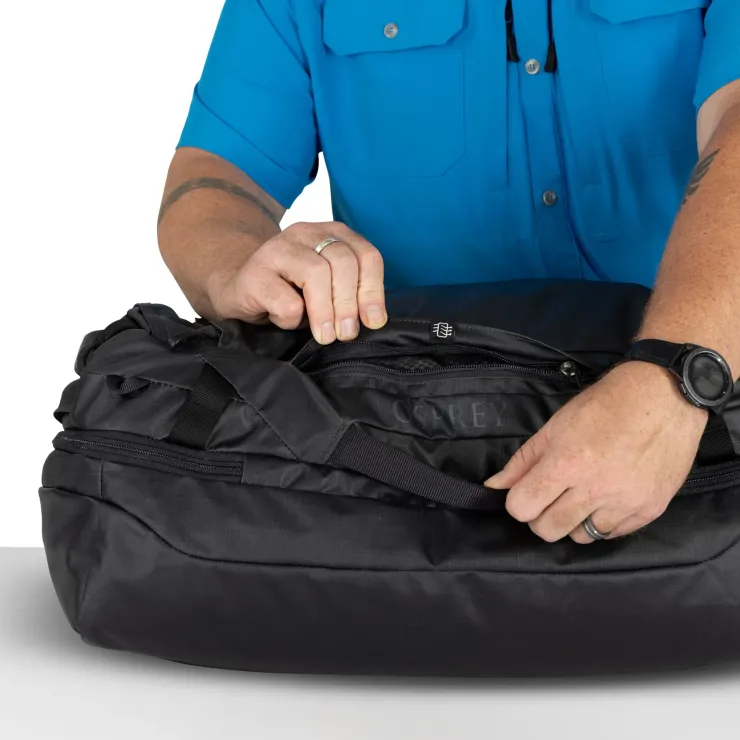 Duffels & Kitbags-Osprey Transporter Squffel 44 Duffel - Blue Flame