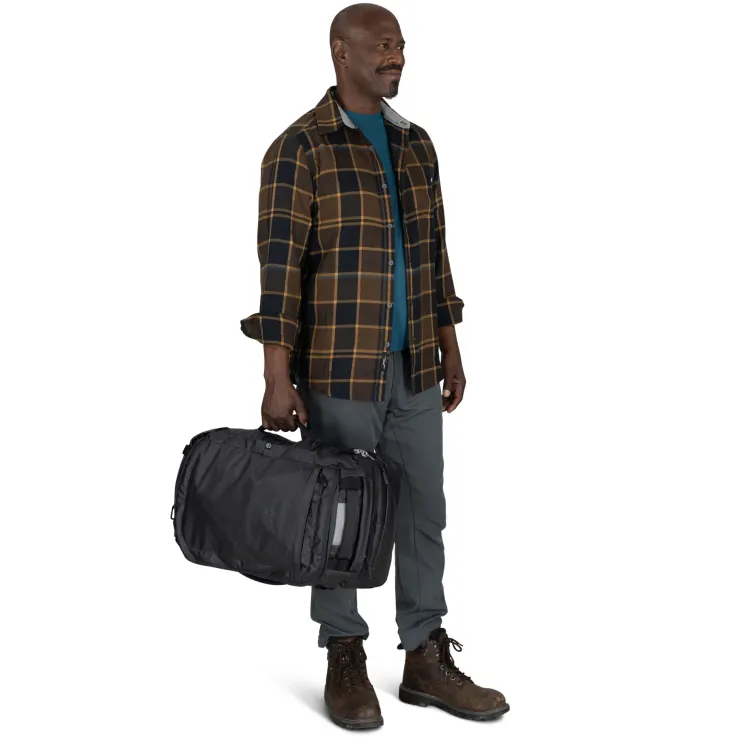 Duffels & Kitbags-Osprey Transporter Squffel 44 Duffel - Blue Flame