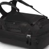 Duffels & Kitbags-Osprey Transporter Squffel 44 Duffel - Raven Black