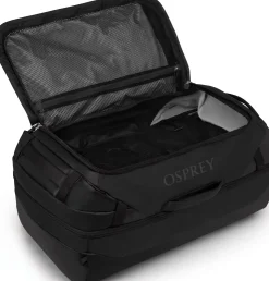 Duffels & Kitbags-Osprey Transporter Squffel 70 Duffel - Raven Black