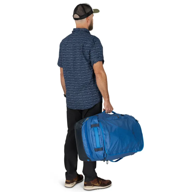 Duffels & Kitbags-Osprey Transporter Squffel 70 Duffel - Raven Black