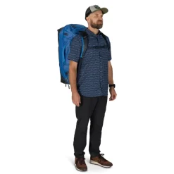 Duffels & Kitbags-Osprey Transporter Squffel 70 Duffel - Raven Black
