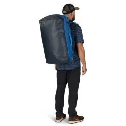 Duffels & Kitbags-Osprey Transporter Squffel 70 Duffel - Raven Black