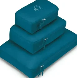 Wash Bags & Organisation-Osprey Ultralight Packing Cube Set - Waterfront Blue