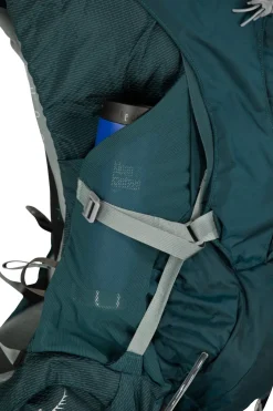 Backpacking Packs-Osprey Womens Ariel Plus 70 Rucksack - Night Jungle Blue