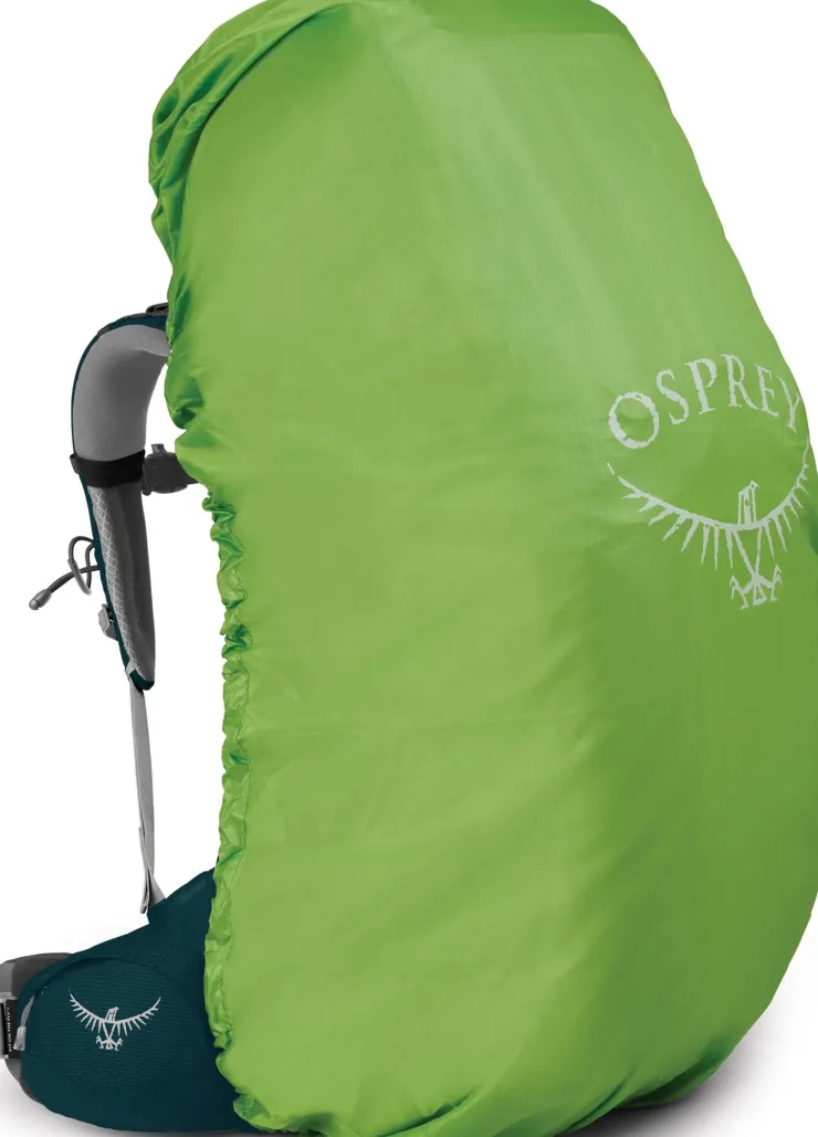 Backpacking Packs-Osprey Womens Ariel Plus 70 Rucksack - Night Jungle Blue
