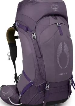 Backpacking Packs-Osprey Womens Aura AG 50 Rucksack - Enchantment Purple
