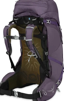 Backpacking Packs-Osprey Womens Aura AG 50 Rucksack - Enchantment Purple